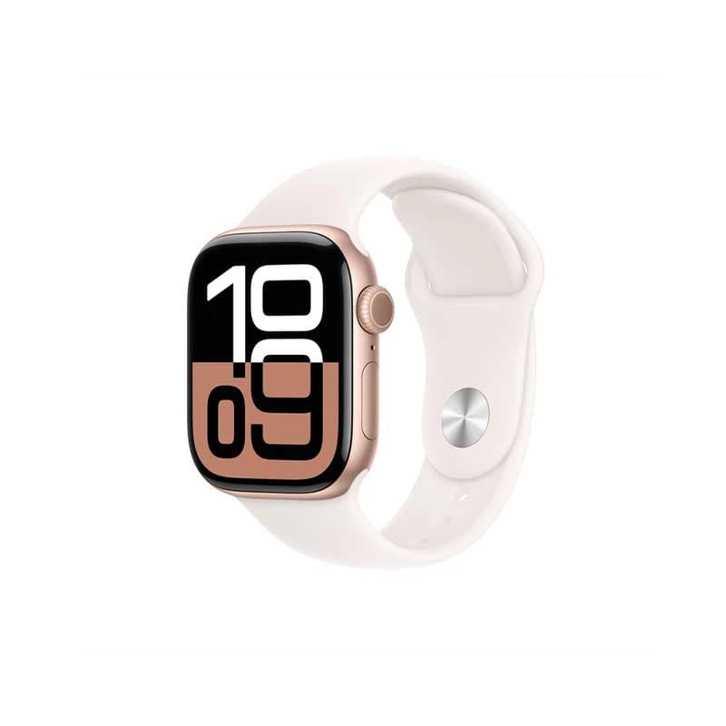 ساعت هوشمند 42 میلیمتری اپل مدل Series 10 Aluminum با بند سیلیکونی